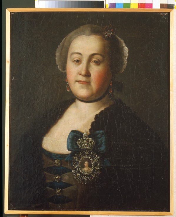Portrait of Countess Agrippina Leontievna Apraxina from Alexej Petrowitsch Antropow