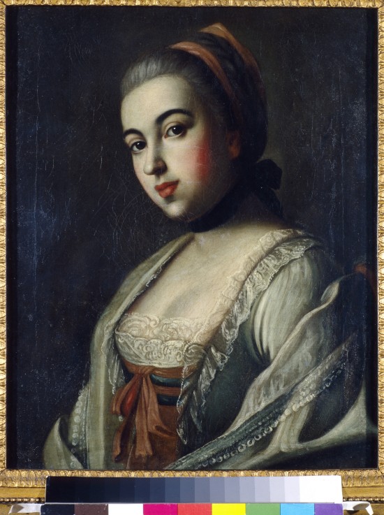Portrait of Countess Anna Vorontsova (1743-1769) from Alexej Petrowitsch Antropow