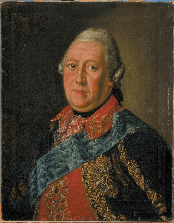 Portrait of Count Ivan Simonovich Gendrikov (1719-1782) from Alexej Petrowitsch Antropow