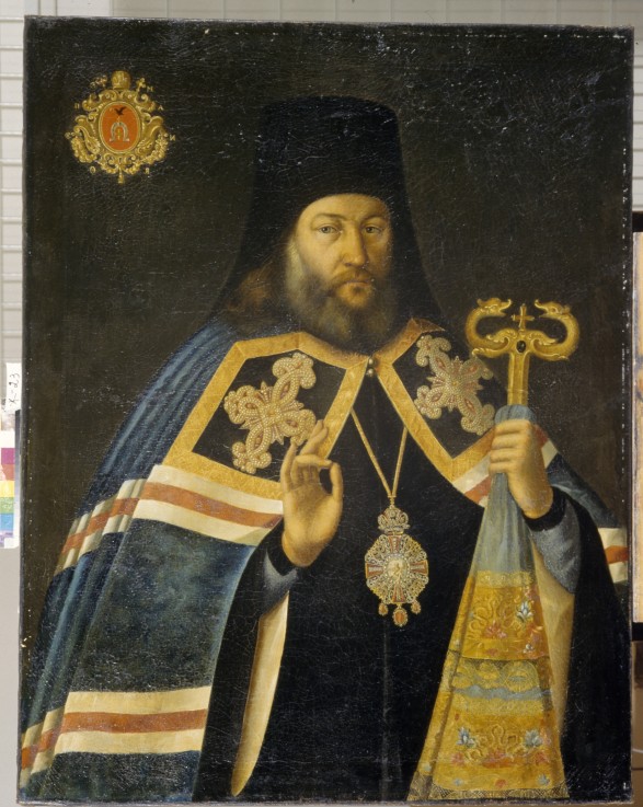 Theodosius Yankovsky, Archbishop of St. Petersburg and Prior of Alexander Nevsky Monastery from Alexej Petrowitsch Antropow