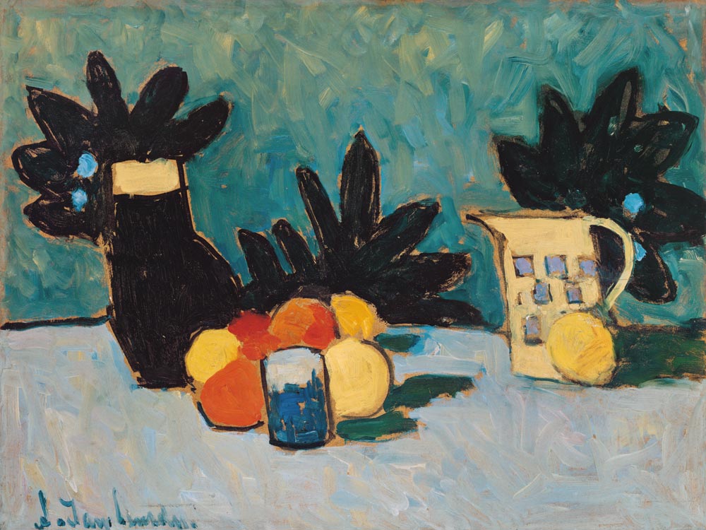 Quiet life with fruits from Alexej von Jawlensky