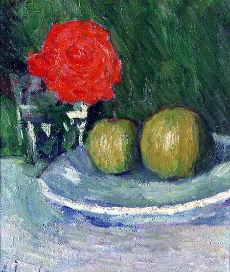 Apple and Rose from Alexej von Jawlensky