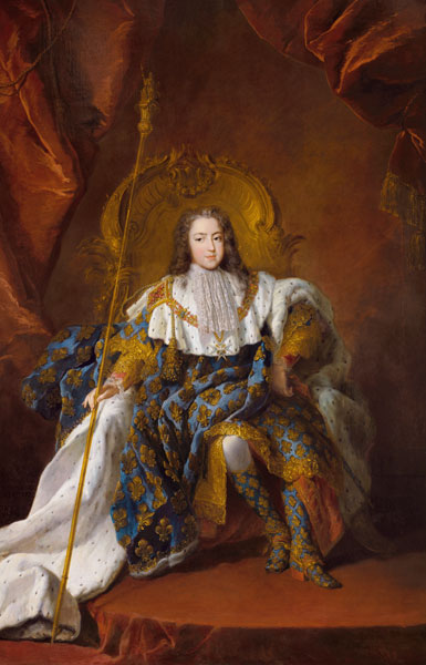 Louis XV (1710-74) from Alexis Simon Belle