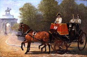 Returning from Her Majesty's Drawing Room, Hyde Park Corner