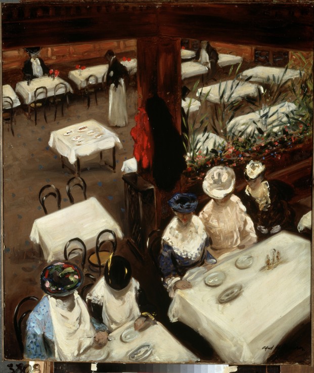 In a café from Alfred Henry Maurer