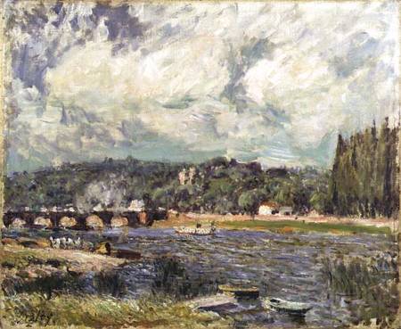 The Bridge at Sevres from Alfred Sisley