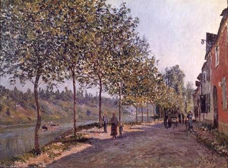 June Morning in Saint-Mammes from Alfred Sisley