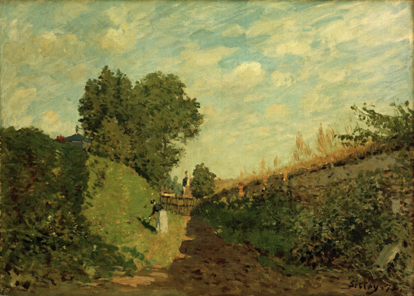 Sisley / The garden / 1873 from Alfred Sisley