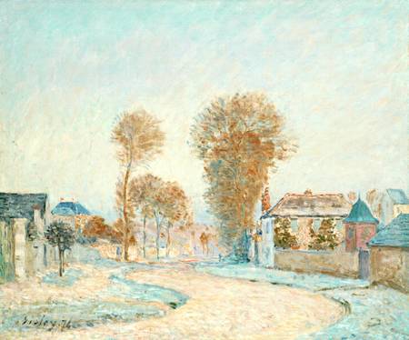 The First White Frost from Alfred Sisley