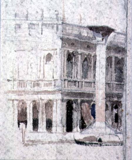 A Building in Venice, near St. Mark's from Alfred Stevens