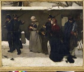 The arrest of the tramps