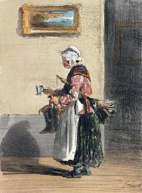 The Cleaning Lady, from ''Les Femmes de Paris'', 1841-42
