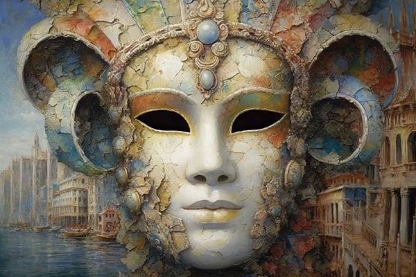 Venetiaans masker from Alida Jorissen