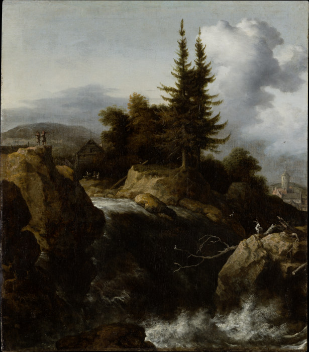 Landscape with Waterfall from Allaert van Everdingen