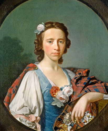 Portrait of Flora Macdonald (1722-90) from Allan Ramsay