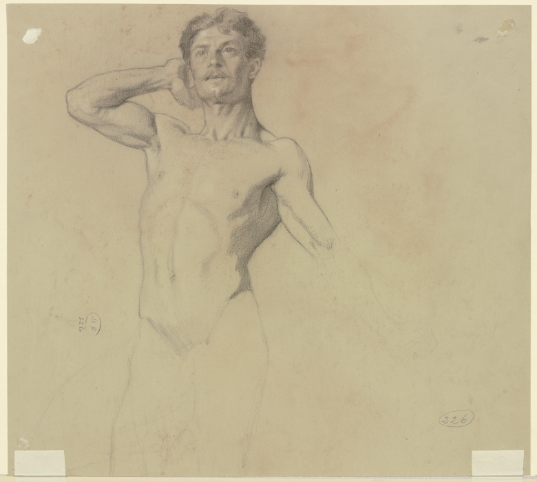 Nude of a young man from Alois Johann Penz