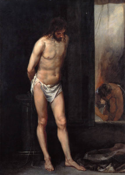Flagellation of Christ / Cano / 1646/50 from Alonso Cano
