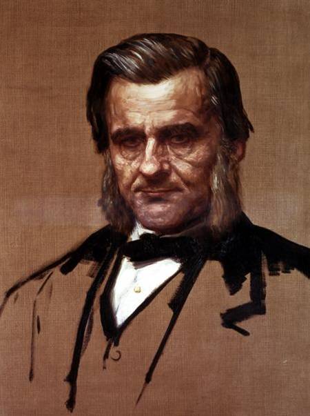 Portrait of Thomas Henry Huxley (1825-95) from Alphonse Legros