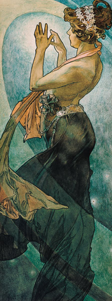 Stars: The Pole Star from Alphonse Mucha