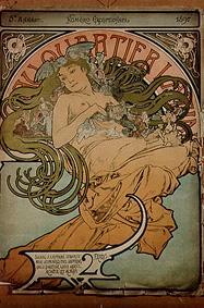 Cover for Au accommodation Latin special edition from Alphonse Mucha