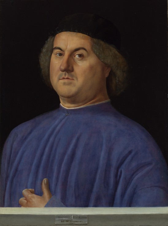 Portrait of a Man from Alvise Vivarini