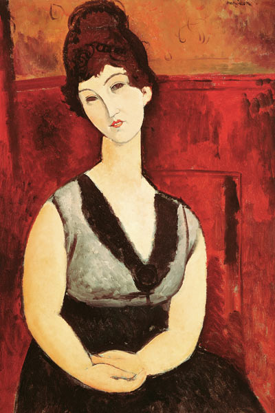 The chocolate shopgirl from Amadeo Modigliani