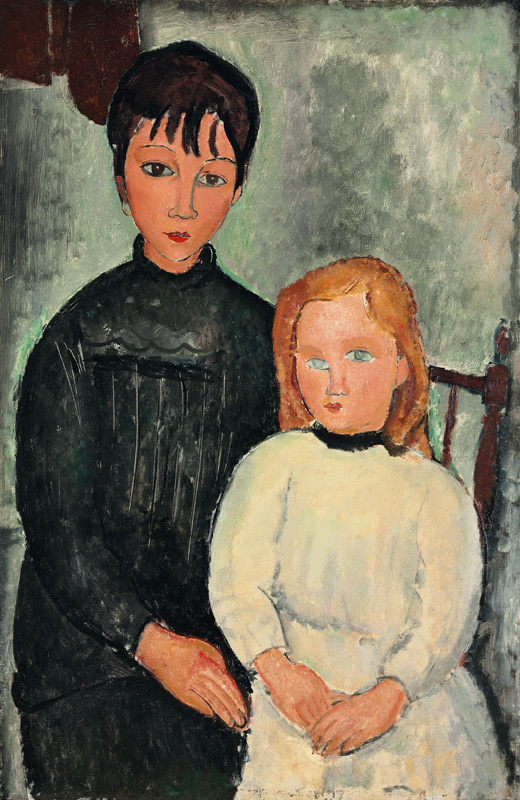 Die beiden Mädchen from Amadeo Modigliani