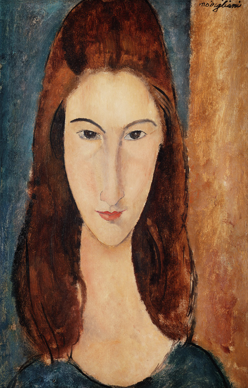 Jeanne Hebuterne from Amadeo Modigliani
