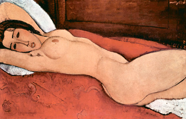 Liegender Akt mit verschränkten Armen
 from Amadeo Modigliani