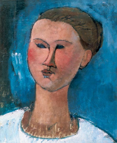 Portrait of a young woman from Amadeo Modigliani