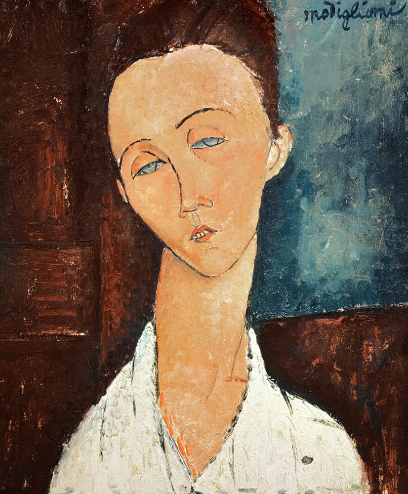 Portrait of Lunia Czechowska from Amadeo Modigliani