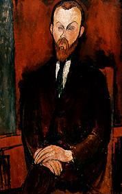 Portrait of Mr Wielhorski. from Amadeo Modigliani