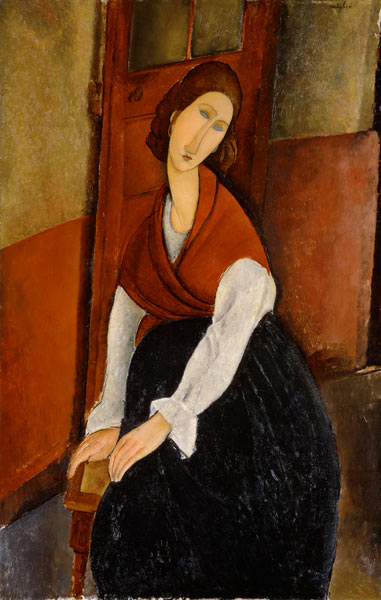 Jeanne Hebuterne from Amadeo Modigliani
