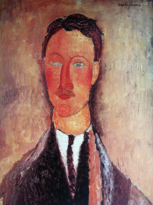 Portrait of Léopold Survage (1879-1968) from Amadeo Modigliani