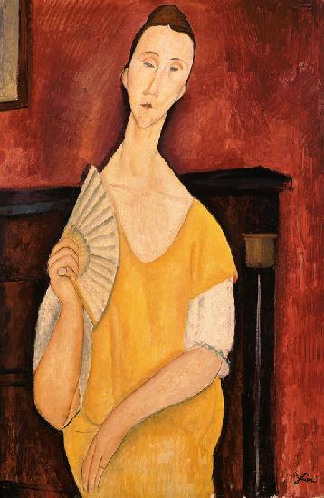 Woman with a Fan (Lunia Czechowska)