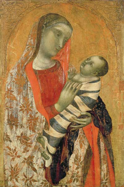 Madonna & Child from Ambrogio Lorenzetti