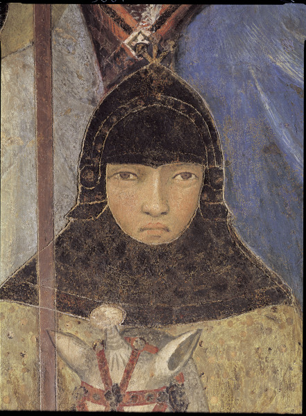 Buon Gov.,Soldier w.Lance from Ambrogio Lorenzetti