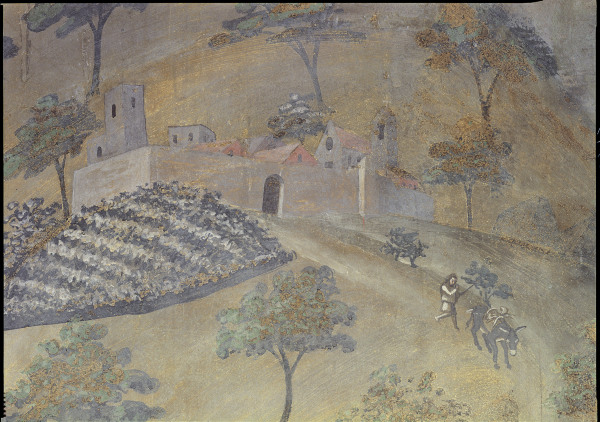 Buon Governo, Landscape from Ambrogio Lorenzetti