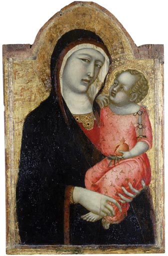 Maria mit Kind from Ambrogio Lorenzetti