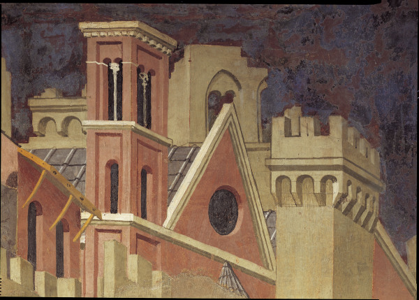 Roofscape from Ambrogio Lorenzetti