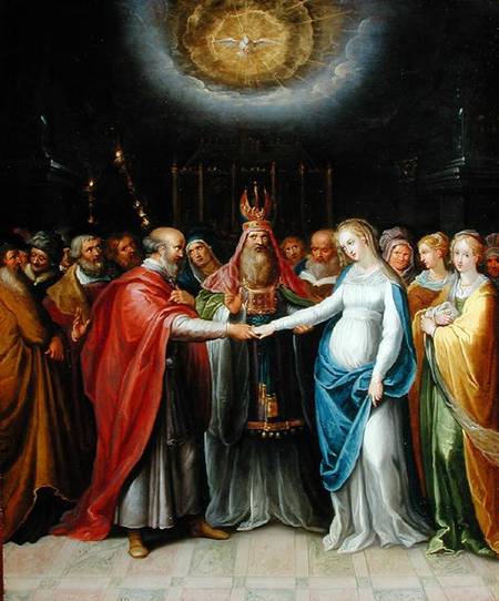 Betrothal of the Virgin from Ambrosius II Francken or Franck