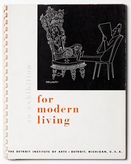 Cover of the catalogue for 'An Exhibition for Modern Living' from American School