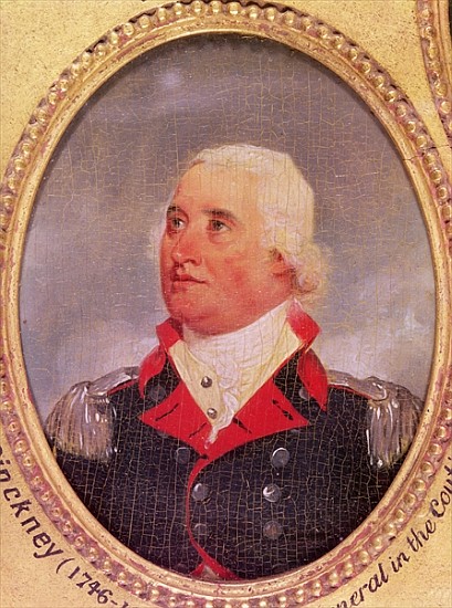 Portrait of Major General Charles C. Pinckney from American School
