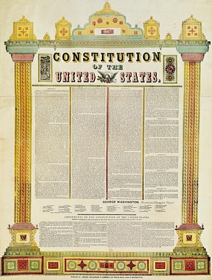 The Constitution of the United States of America from American School