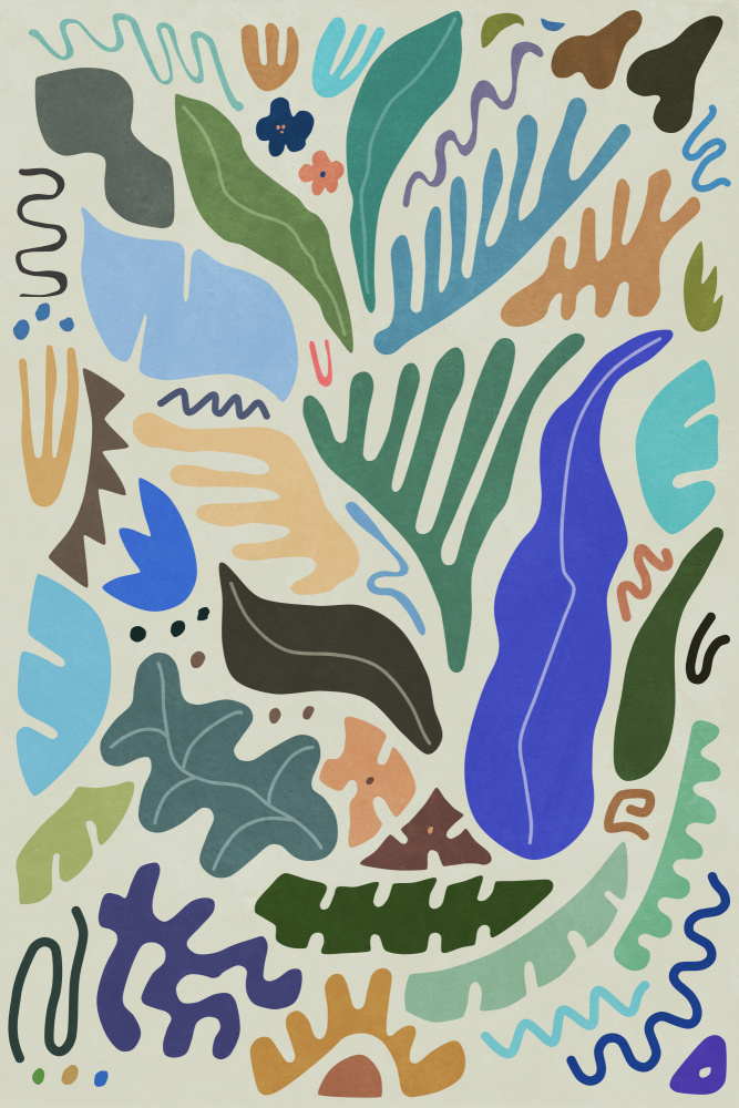 Jungle Colors and Shapes from amini54