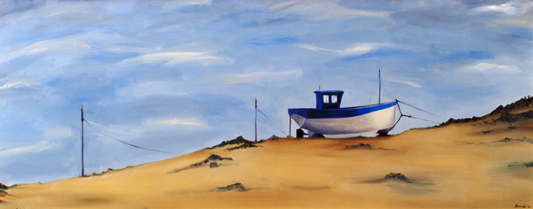 Beached (oil on canvas)  from Ana  Bianchi
