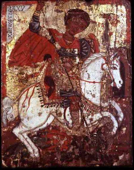 Icon of St. George from Anatolian School