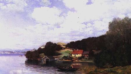 Boating on a Lake from Anders Andersen-Lundby
