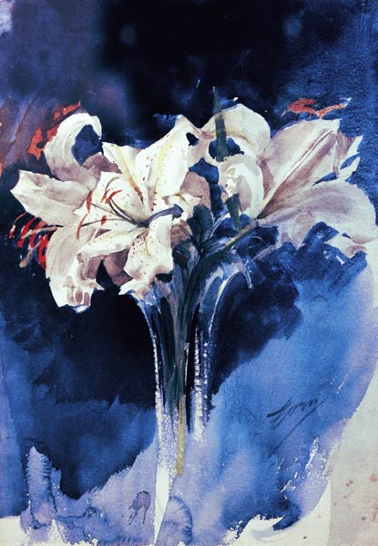 White Lilium from Anders Leonard Zorn