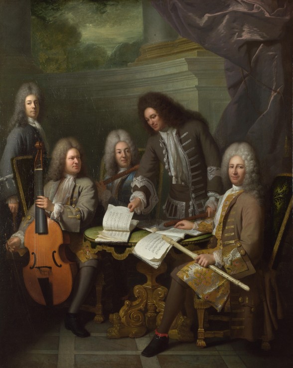 Michel de La Barre and Other Musicians from Andre Bouys